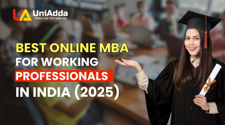 Online MBA for Working Professionals